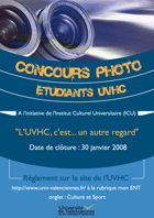 Concours photo étudiants "L'UVHC, c'est... un autre regard"