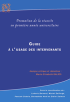 Guide Promotion de la réussite en 1ère année universitaire