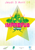Visuel affiche Imprévus 2008
