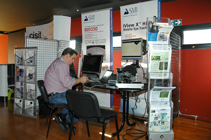 Demonstration SMI eyes tracker