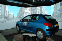 Simulateur de conduite automobile
