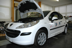 V&eacute;hicule &laquo; Volhand &raquo;