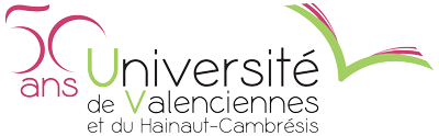 Logo 50 ans de l'Université de Valenciennes et du Hainaut Cambrésis Logo 50 ans de l'Université de Valenciennes et du Hainaut Cambrésis