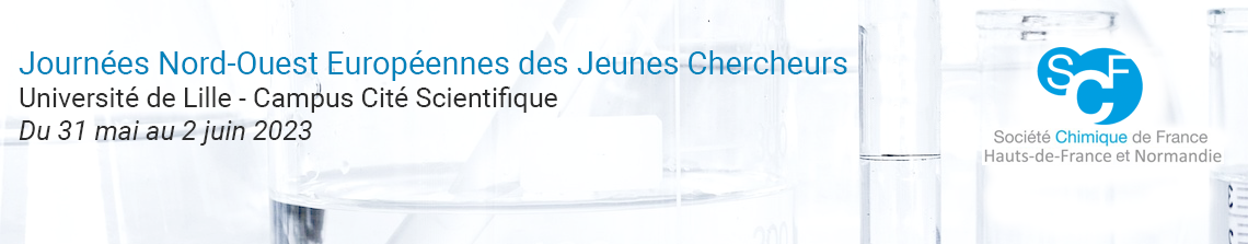 Journées Nord-Ouest Européennes des Jeunes Chercheurs - Université de Lille - Campus Cité Scientifique - Du 31 mai au 2 juin 2023