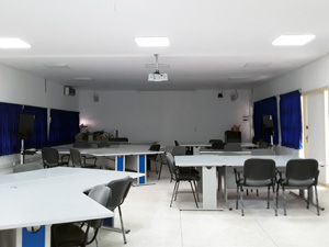 Salle collaborative ENSMR, Rabat 