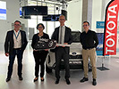 Toyota Onnaing / Valenciennes fait don de 4 Yaris hybrides à l’Université