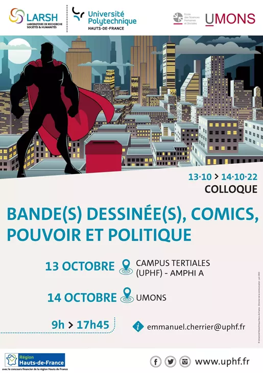 Colloque "Bande(s) dessinée(s), comics, pouvoir et politique"