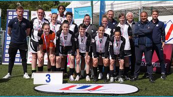 CFU Foot à 8 féminin 2024 - Médaille de bronze Equipe féminine de Foot à 8 médaillée de bronze