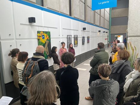 Vernissage de l'exposition