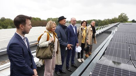 Visite de locaux de l'IUT