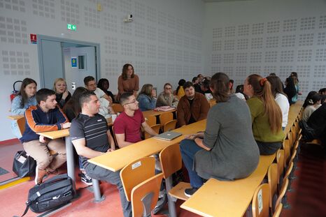 Des professionnels de la culture et du patrimoine rencontrent les étudiants