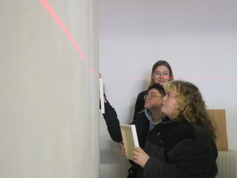 Apprentissage du niveau laser