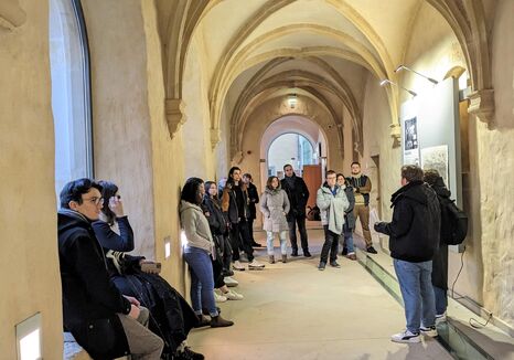 étudiants en visite au Luxembourg