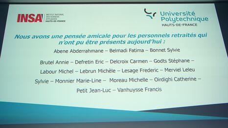 Cérémonie des PERSONNELS RETRAITES 2024