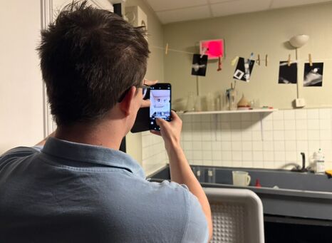 Visite du Musée de l'Art Photographique de Mortagne-du-Nord.