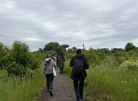 Visite et prises de vue sur les sites Usinor de Denain et Escaudain, en collaboration avec l'association de création audiovisuelle Losange Noir