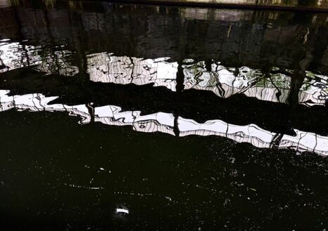Visite et prises de vue sur les sites Usinor de Denain et Escaudain, en collaboration avec l'association de création audiovisuelle Losange Noir