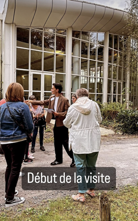 Des visites guidées des thermes ont permis aux habitants et aux visiteurs de découvrir le lieu comme 