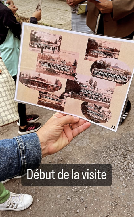 Des visites guidées des thermes ont permis aux habitants et aux visiteurs de découvrir le lieu comme 