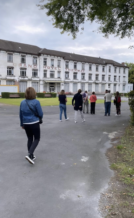 Des visites guidées des thermes ont permis aux habitants et aux visiteurs de découvrir le lieu comme 