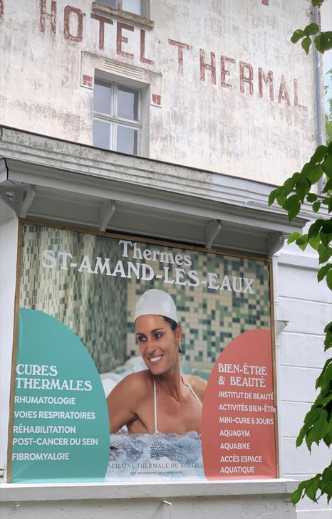 Des visites guidées des thermes ont permis aux habitants et aux visiteurs de découvrir le lieu comme 