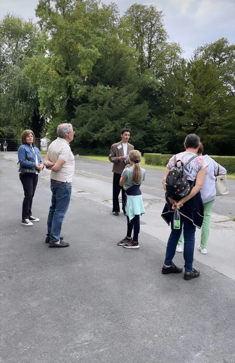 Des visites guidées des thermes ont permis aux habitants et aux visiteurs de découvrir le lieu comme 