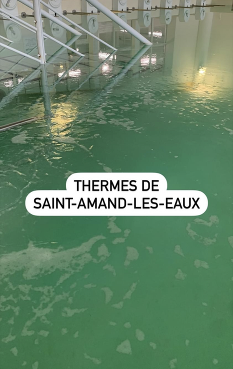 Des visites guidées des thermes ont permis aux habitants et aux visiteurs de découvrir le lieu comme 