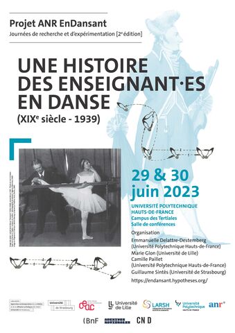 UNE HISTOIRE DES ENSEIGNANT·ES EN DANSE (XIXe siècle - 1939) - Journées de recherche et d'expérimentation [2e édition] -Programme