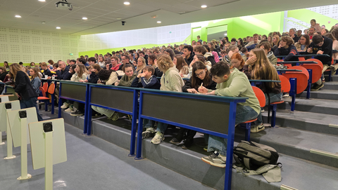 Les participants à l'ouverture du congrès