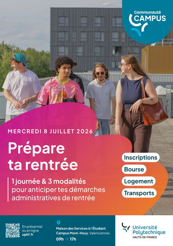 Affiche | Prépare ta rentrée 2026 - 2027 Affiche | Prépare ta rentrée 2026 - 2027