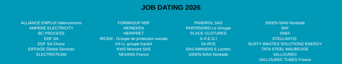 Job Dating 2026 - Entreprises 