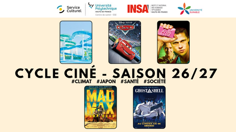 Liste des films de la saison 26/27 du cycle ciné