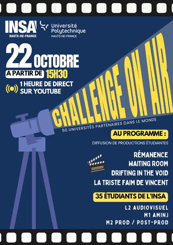Affiche de l'événemennt Challenge On Air 2026