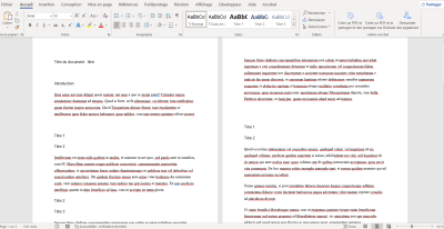 document word non structuré qui semble très désorganisé et difficile à lire