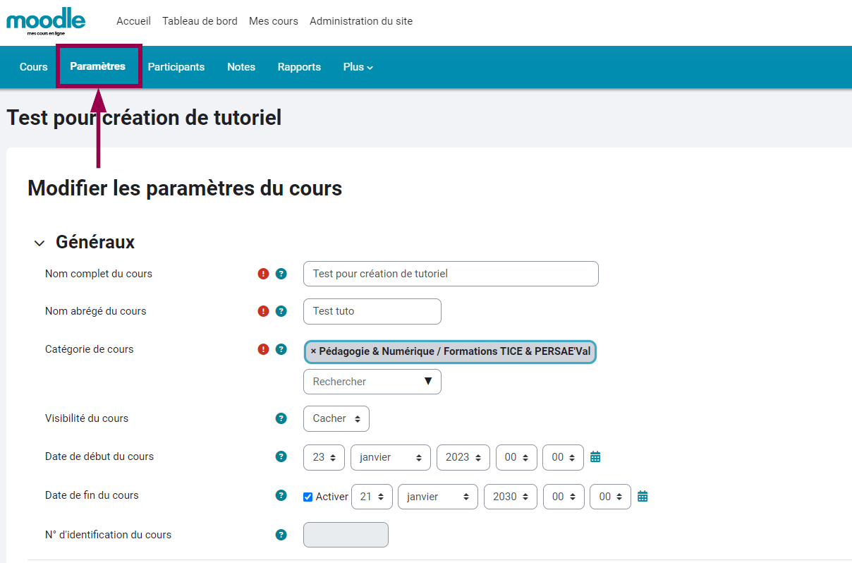 Nouvelle version Moodle [Espace de Documentation]