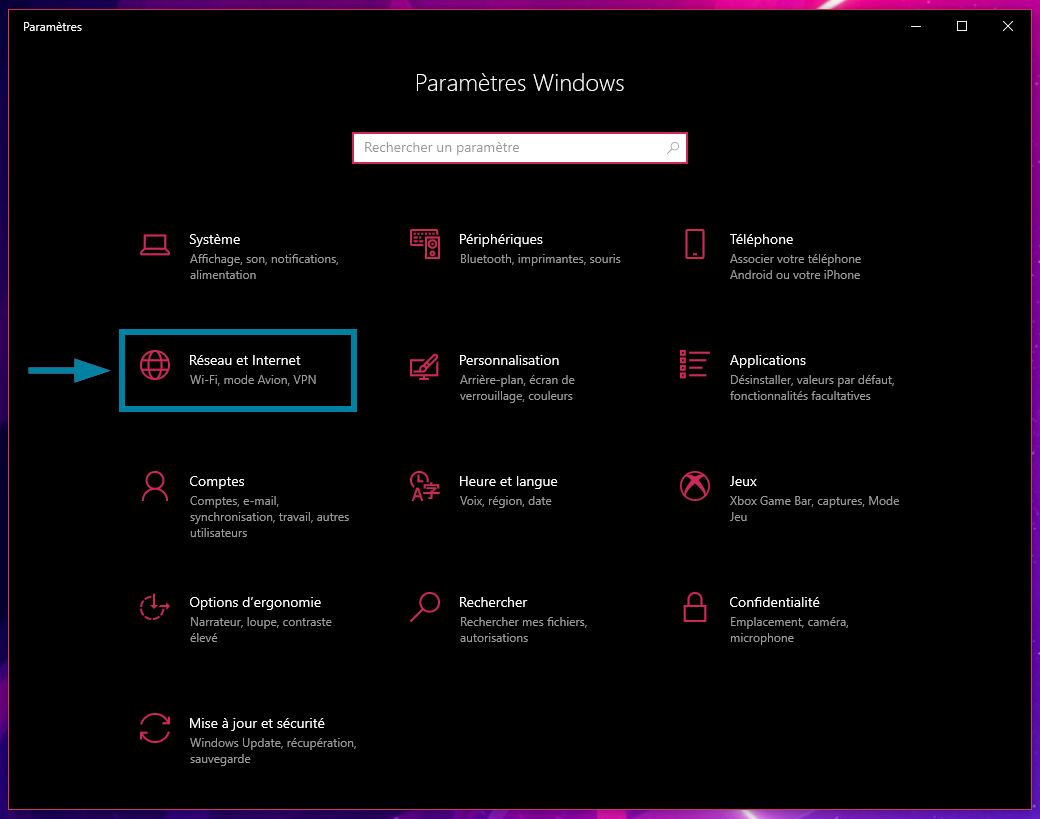 Configurer le proxy [Espace de Documentation]